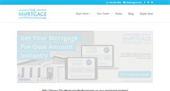 Desktop Screenshot of mortgageprokingston.com